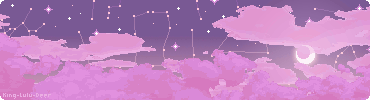 a scrolling image of clouds across a rosy sky